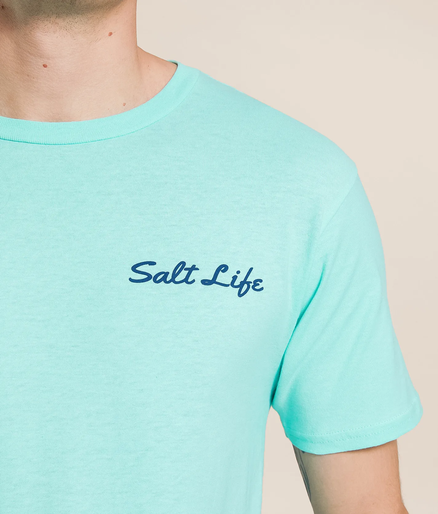 Salt Life Doggy Paddle T-Shirt Aruba Blue Outlet