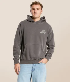 Tail Chasers Club Dog Hat Hooded Sweatshirt Pepper Pigment Dye Outlet