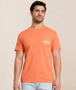 Fieldstone Dog On The Beach T-Shirt Fusion Coral Online