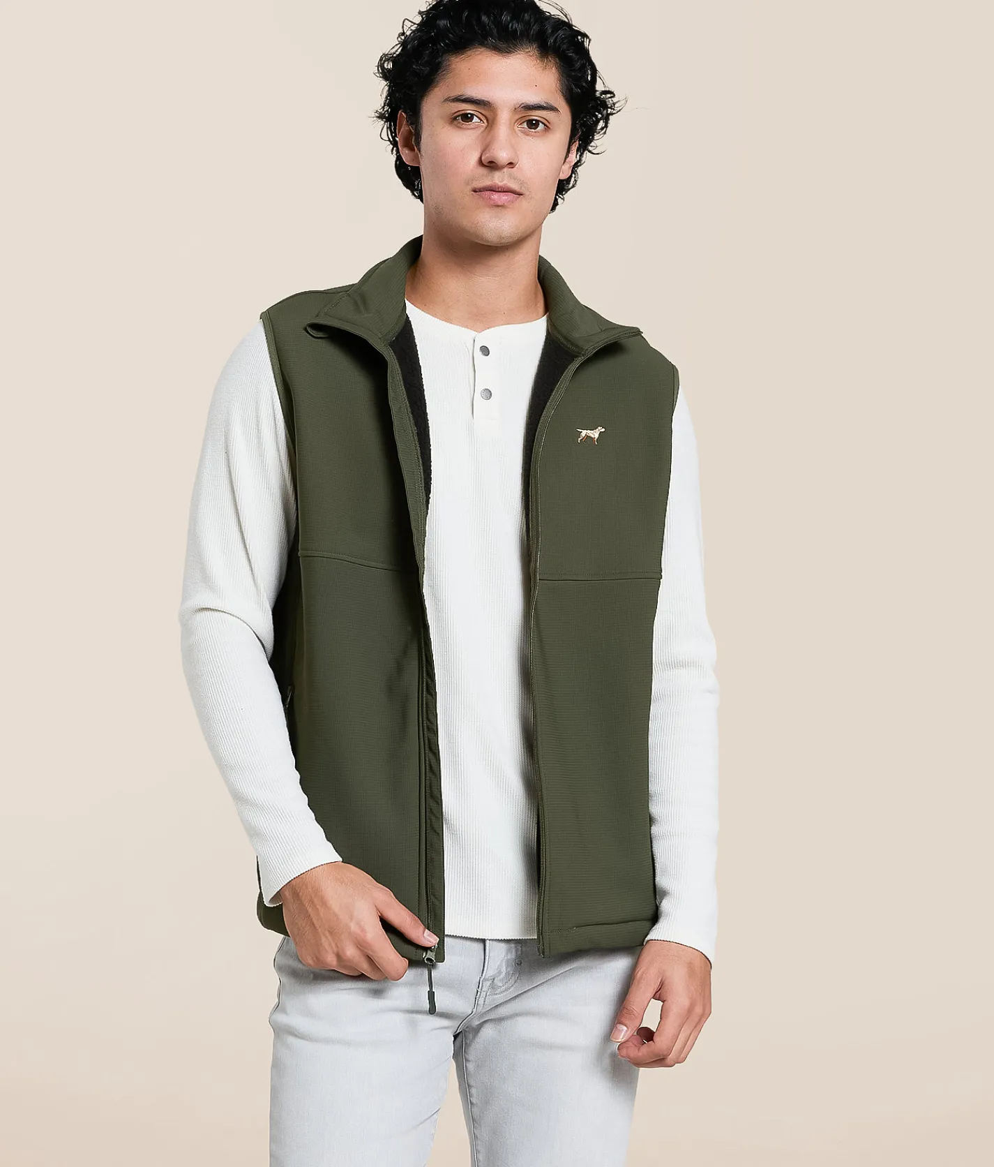 Fieldstone Dogwood Vest Green Best
