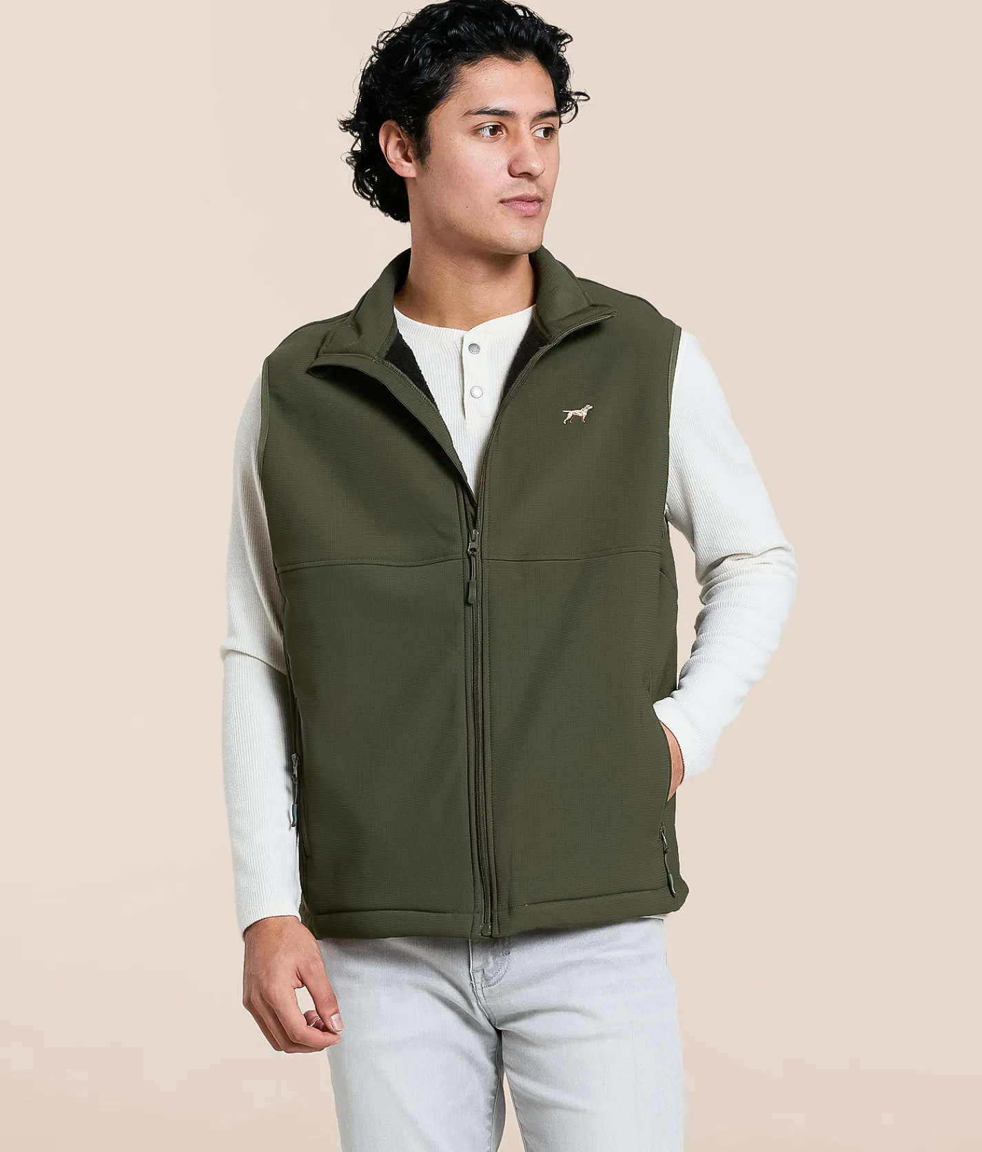 Fieldstone Dogwood Vest Green Best