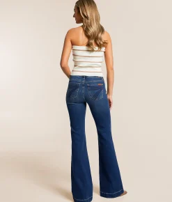 Jeans|Jeans | 7 For All Mankind Dojo Flare Trouser Stretch Jean Medium Melrose