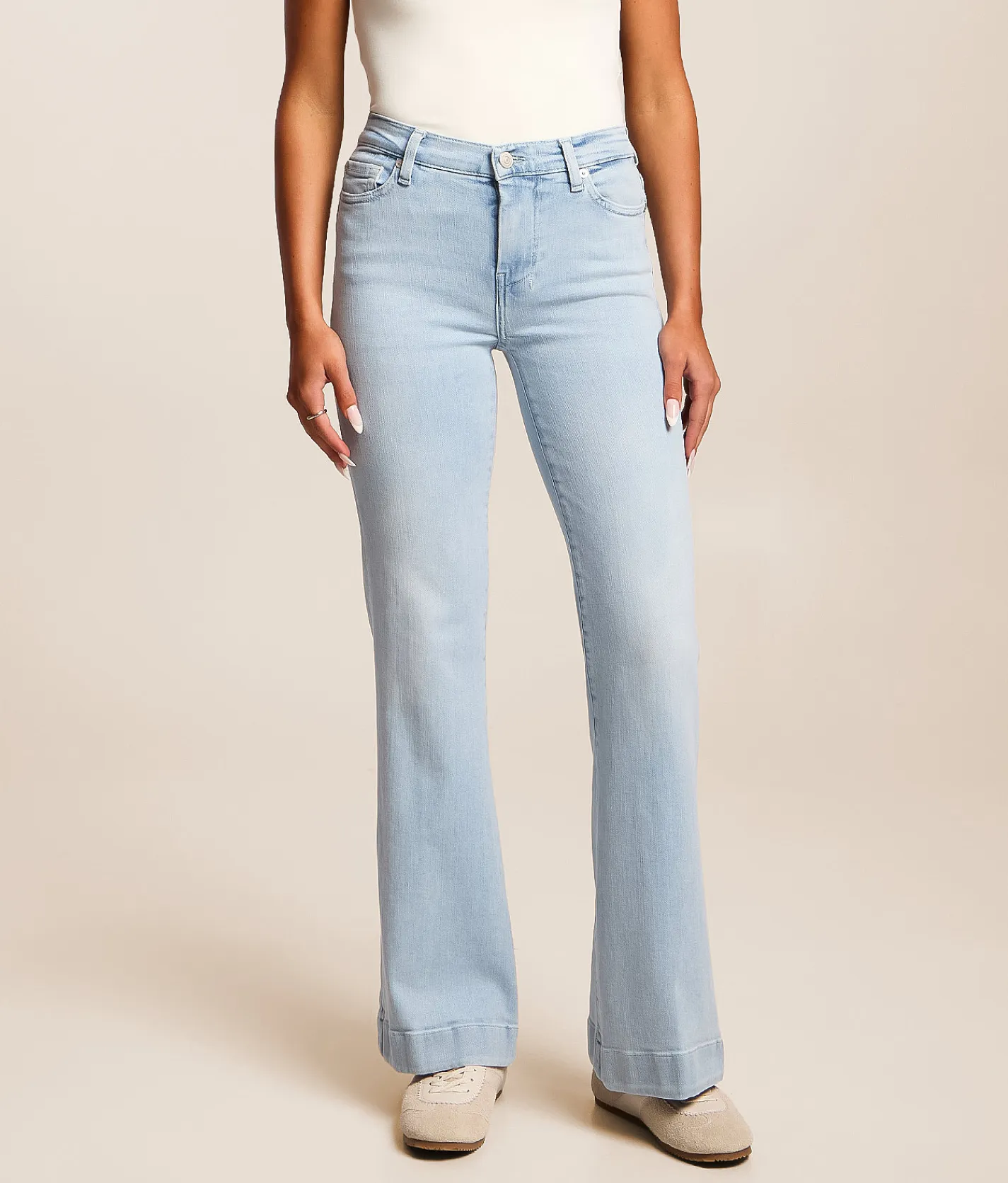 Jeans|New Jeans | 7 For All Mankind Dojo Tailorless Trouser Stretch Jean Frontier Blue