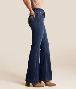 7 For All Mankind Dojo Tailorless Trouser Stretch Jean Rebellion Best