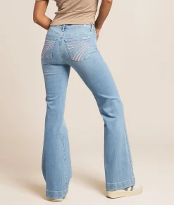 Jeans|7 For All Mankind Jeans | 7 For All Mankind Dojo Tailorless Trouser Stretch Jean Indigo Bloom