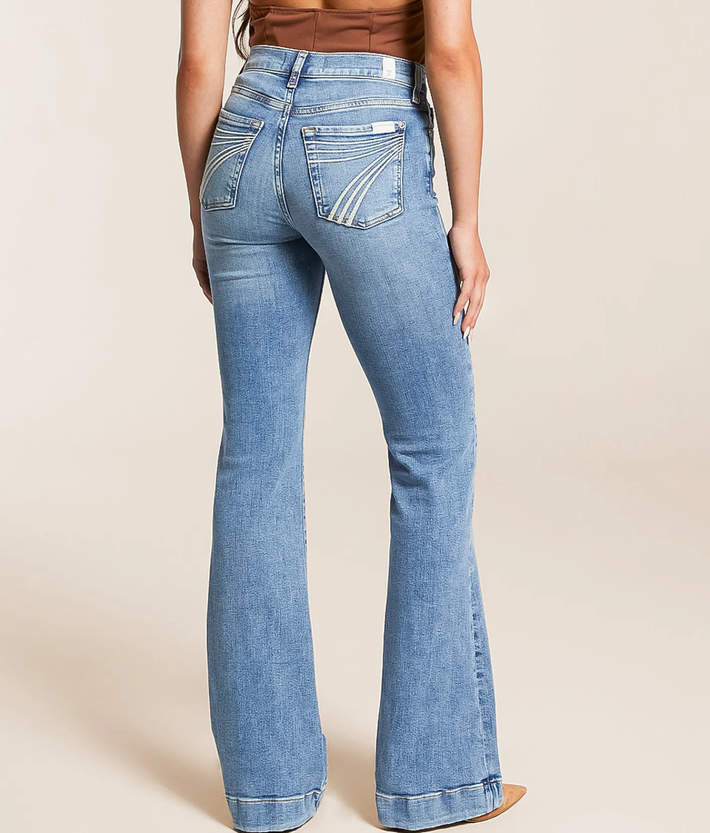 7 For All Mankind Dojo Tailorless Trouser Stretch Jean Prophexa Discount