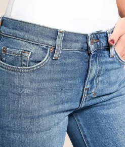 7 For All Mankind Dojo Trouser Stretch Jean Sacramento Hot