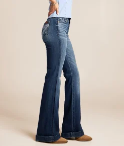 Jeans|Bottoms | 7 For All Mankind Dojo Trouser Stretch Jean Lake Blue