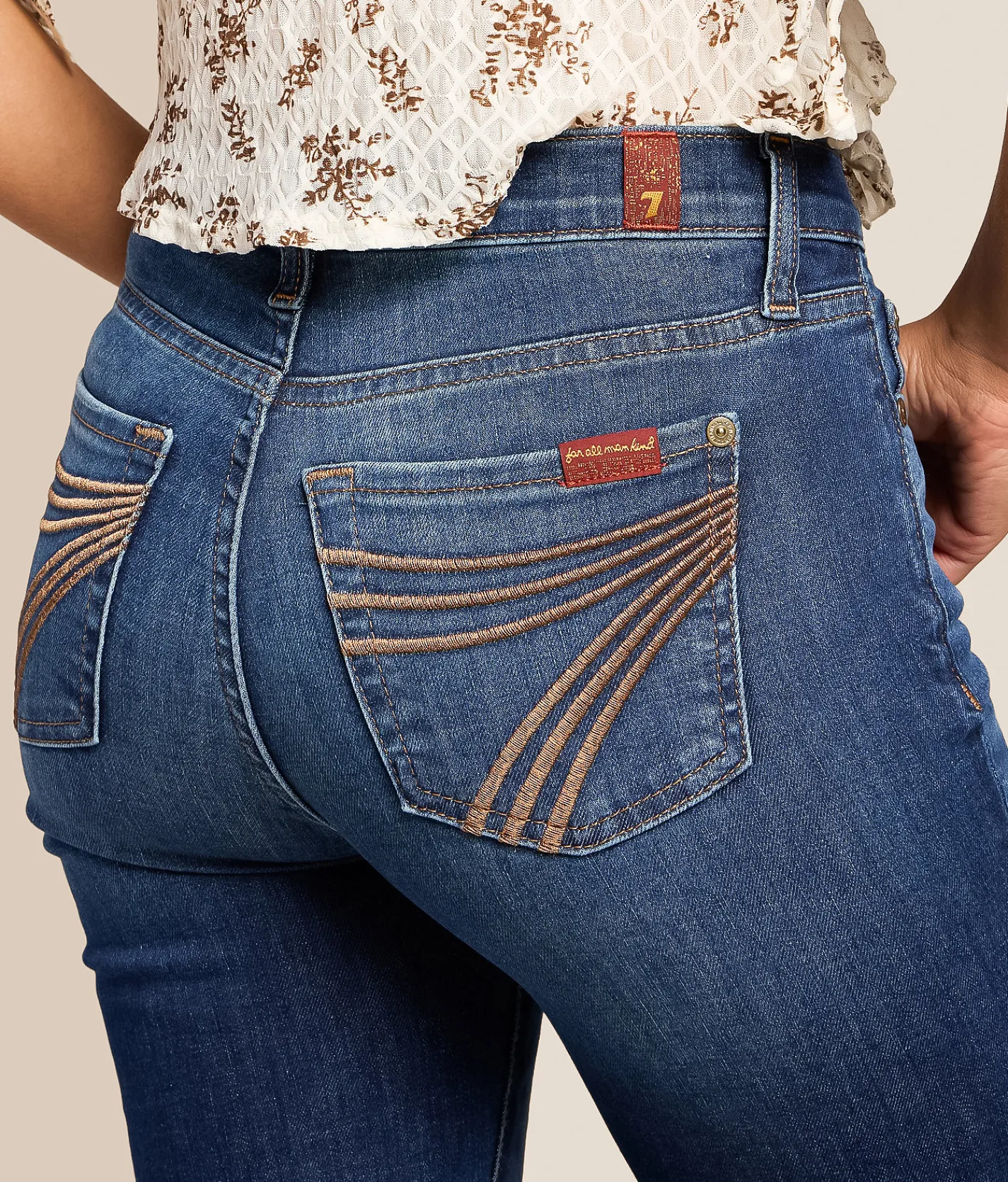 Jeans | 7 For All Mankind Dojo Trouser Stretch Jean Loom