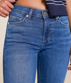 7 For All Mankind Dojo Trouser Stretch Jean Royalty Best