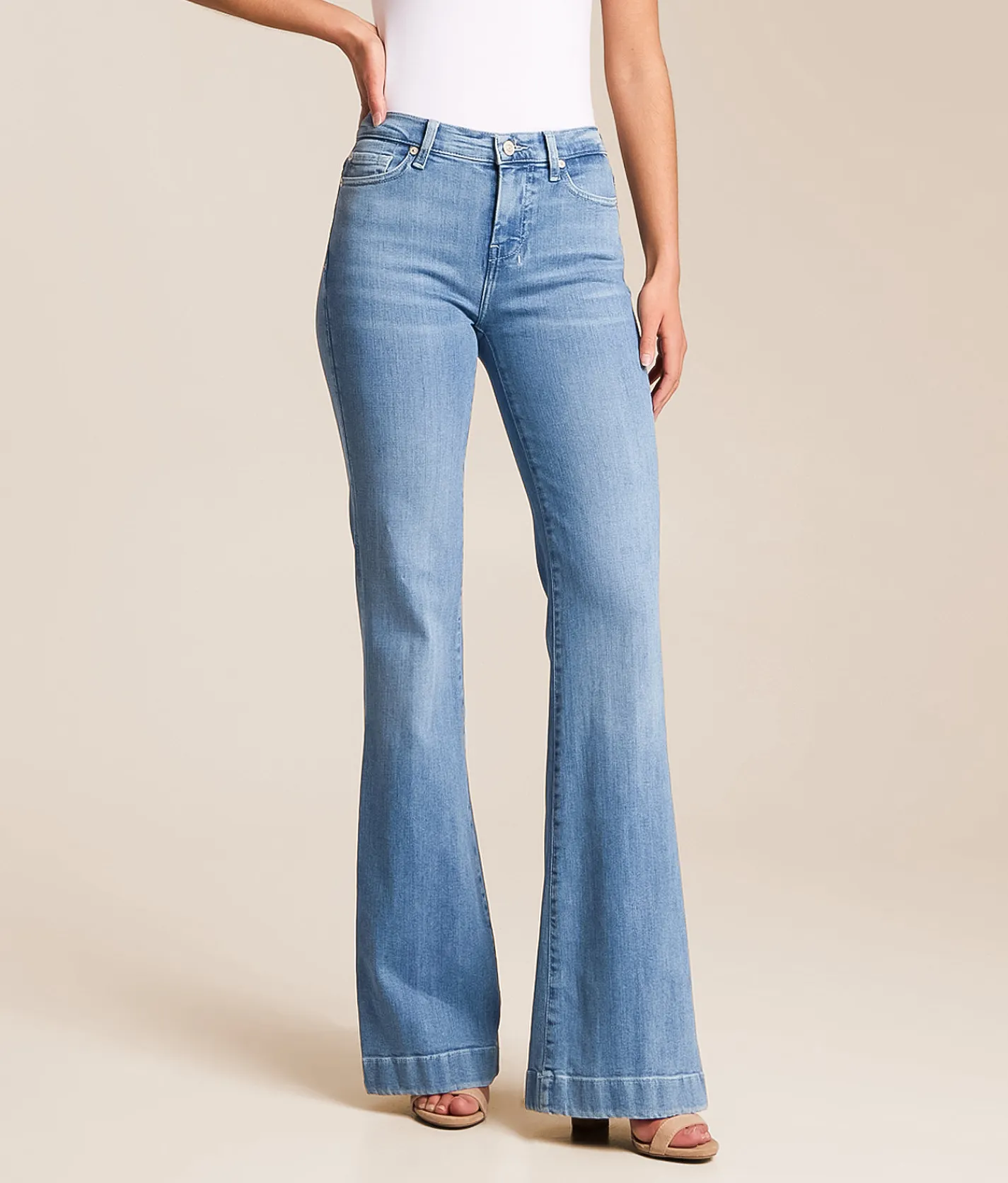Jeans|Bottoms | 7 For All Mankind Dojo Trouser Stretch Jean Iceflow