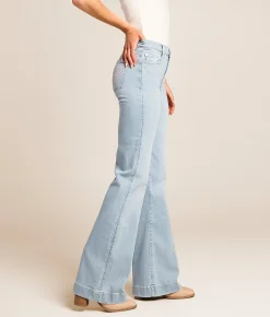 Jeans|Bottoms | 7 For All Mankind Dojo Trouser Stretch Jean Indigo Bloom