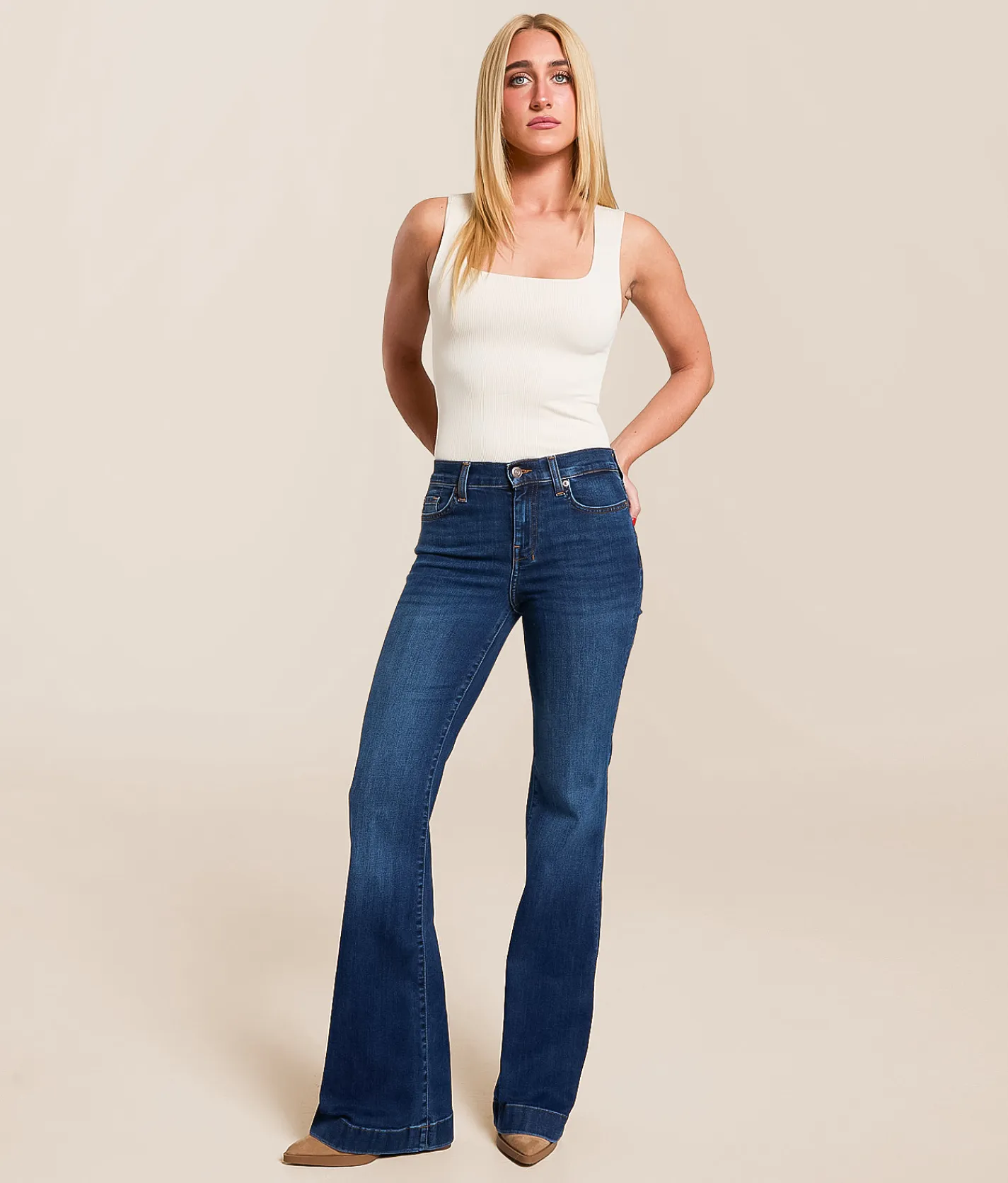 Jeans|Bottoms | 7 For All Mankind Dojo Trouser Stretch Jean Rebel