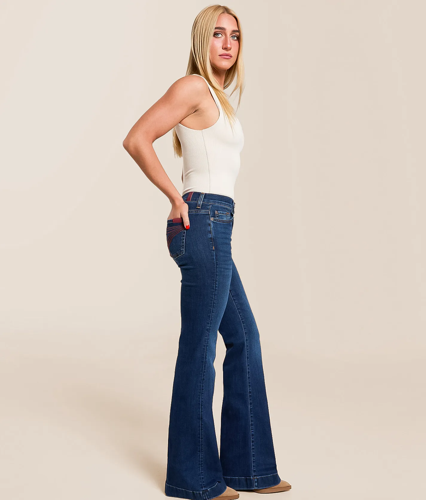 Jeans|Bottoms | 7 For All Mankind Dojo Trouser Stretch Jean Rebel