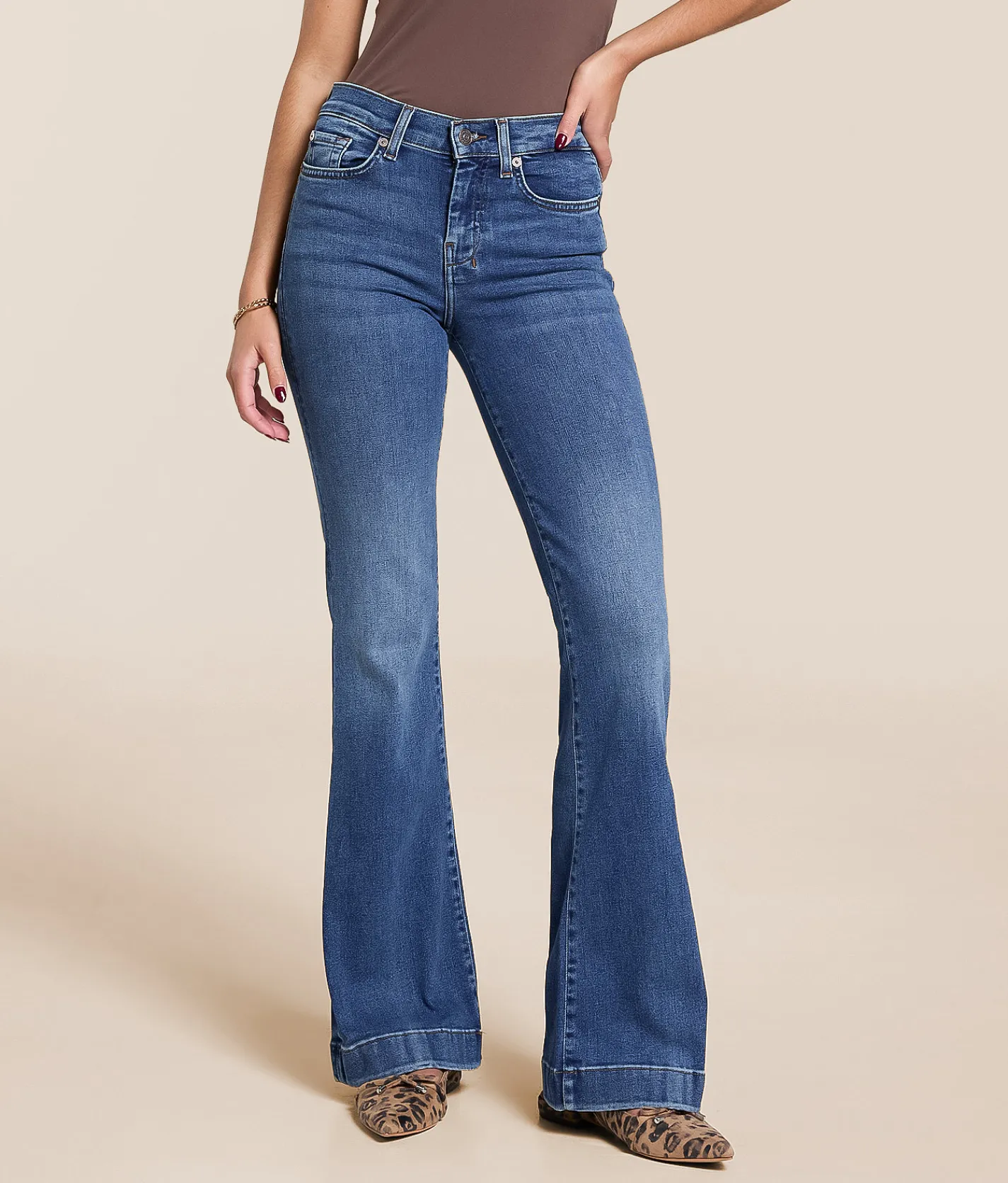 7 For All Mankind Dojo Trouser Stretch Jean Clara Outlet