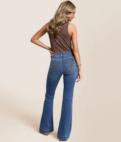 7 For All Mankind Dojo Trouser Stretch Jean Clara Outlet