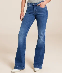 7 For All Mankind Dojo Trouser Stretch Jean Clara Best