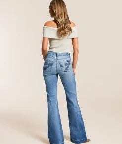 Bottoms|Jeans | 7 For All Mankind Dojo Trouser Stretch Jean Distress Authentic Light