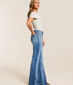Bottoms|Jeans | 7 For All Mankind Dojo Trouser Stretch Jean Distress Authentic Light