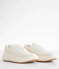 Shoes | Dolce Vita Dolen Platform Leather Sneaker White Leather