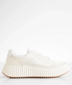 Shoes | Dolce Vita Dolen Platform Leather Sneaker White Leather