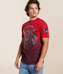 American Fighter Dolton T-Shirt Cherry DK Cherry Tetris Sale