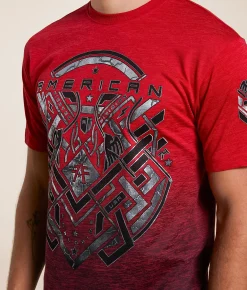 Tops | American Fighter Dolton T-Shirt Cherry DK Cherry Tetris