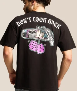 Tops | Sullen Don't Look Back T-Shirt Jet Black
