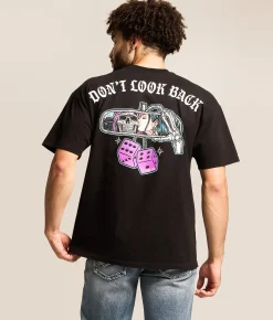 Tops | Sullen Don't Look Back T-Shirt Jet Black