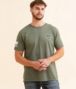 Howitzer Don't Tread T-Shirt Mulled Basil New