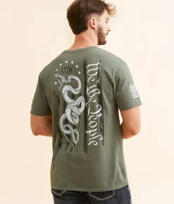 Howitzer Don't Tread T-Shirt Mulled Basil New