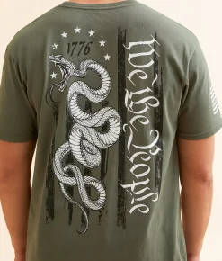 Howitzer Don't Tread T-Shirt Mulled Basil New