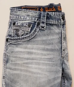 Bottoms | Rock Revival Donn Straight Stretch Jean Donn J205