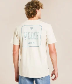 Veece Dot Patch T-Shirt Sand Clearance