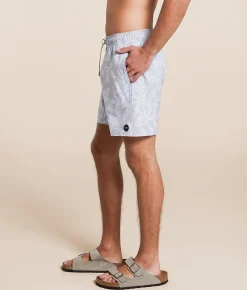 RVCA Dot Stretch Swim Trunks Pale Mauve Sale