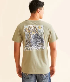 Fieldstone Double Dog T-Shirt Khaki Sale