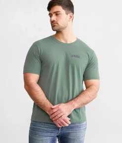 Graphic T-Shirts | RVCA Double Split Sport T-Shirt Old Sage Sport
