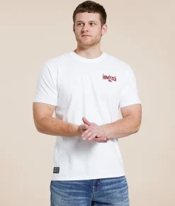 Graphic T-Shirts | Howitzer Double Strike T-Shirt White