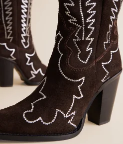 Shoes | Dingo Double Take Leather Western Boot Brown