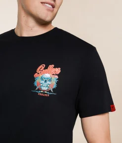 Tops|Graphic T-Shirts | Sullen Double Trouble T-Shirt Jet Black