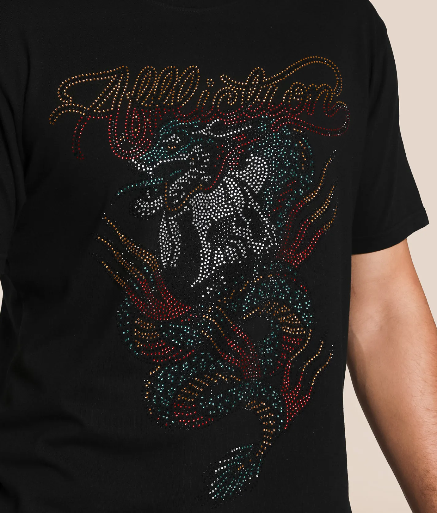 Affliction Dragon Night T-Shirt Black