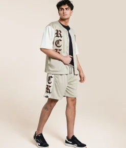 Rock Revival Drake Jersey Short Cream Outlet