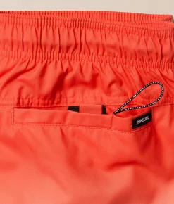 Rip Curl Dreamers Volley Swim Trunks Red New