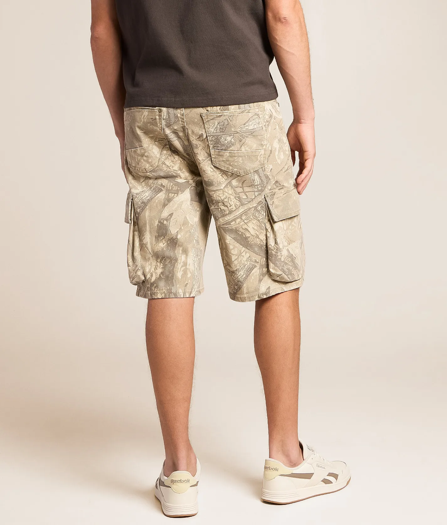 Bottoms | Departwest Drifter Baggy Camo Cargo Stretch Short Rossford