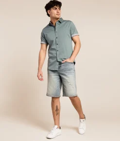 Bottoms|Shorts | Departwest Drifter Stretch Short Maurer