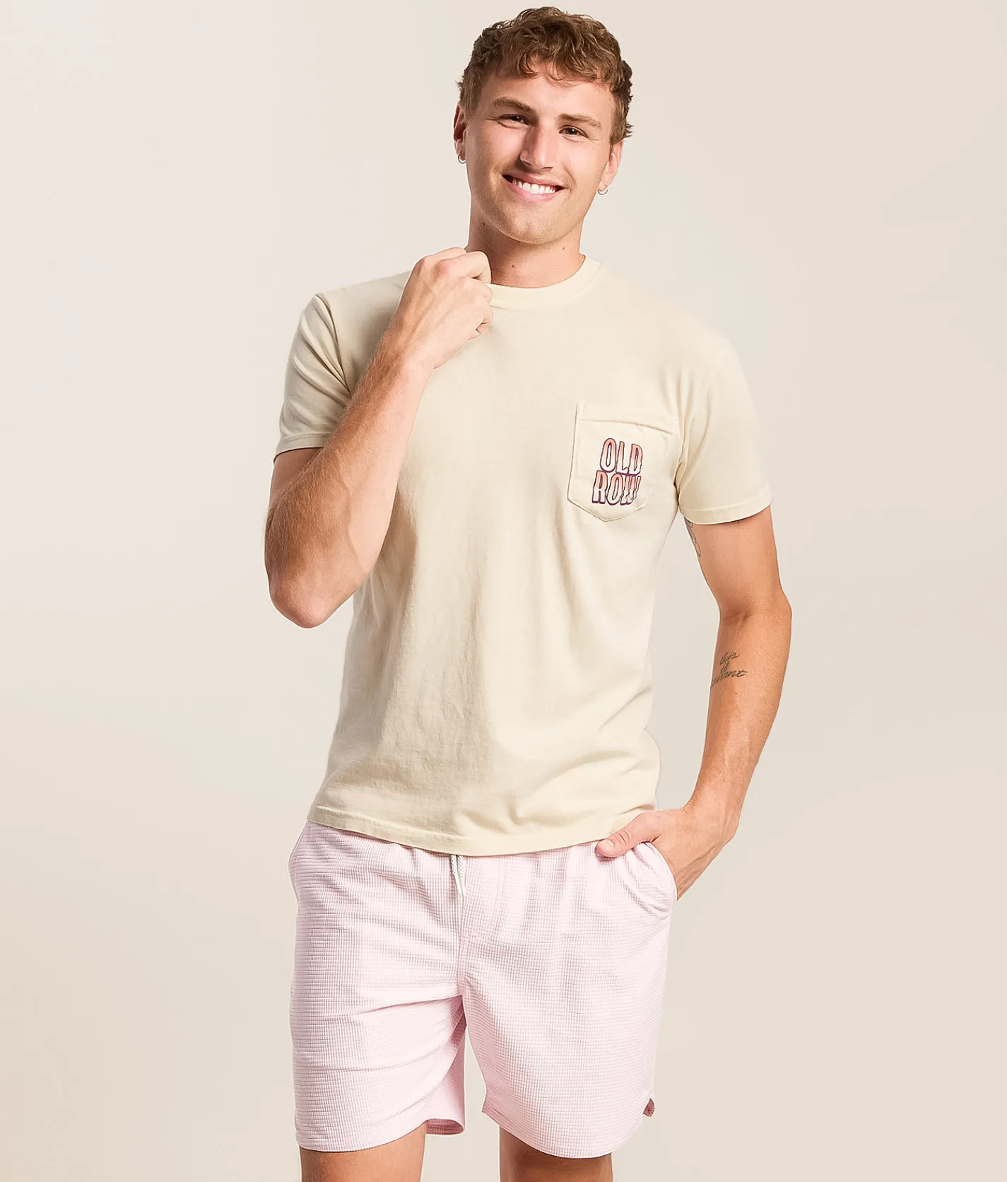 Old Row Drink Like A Fish T-Shirt Ivory Online
