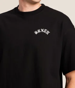 Tops|Graphic T-Shirts | Brixton Drive Short T-Shirt Black