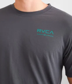 RVCA Drive Sport T-Shirt Slate Sale