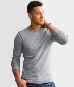 Tops | Reclaim Drop Needle Thermal White Black