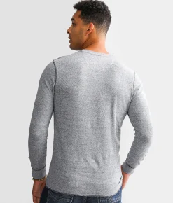 Tops | Reclaim Drop Needle Thermal White Black